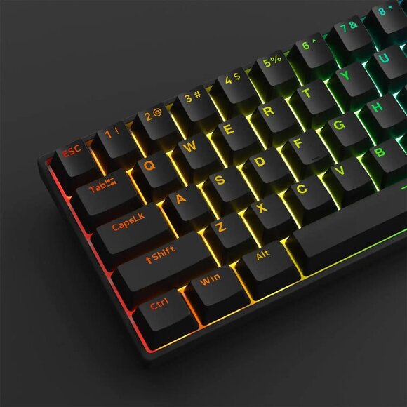 61-Key Wired Mechanical Gaming Keyboard with Rapid Trigger and RGB Backlight - Picture 5 of 5